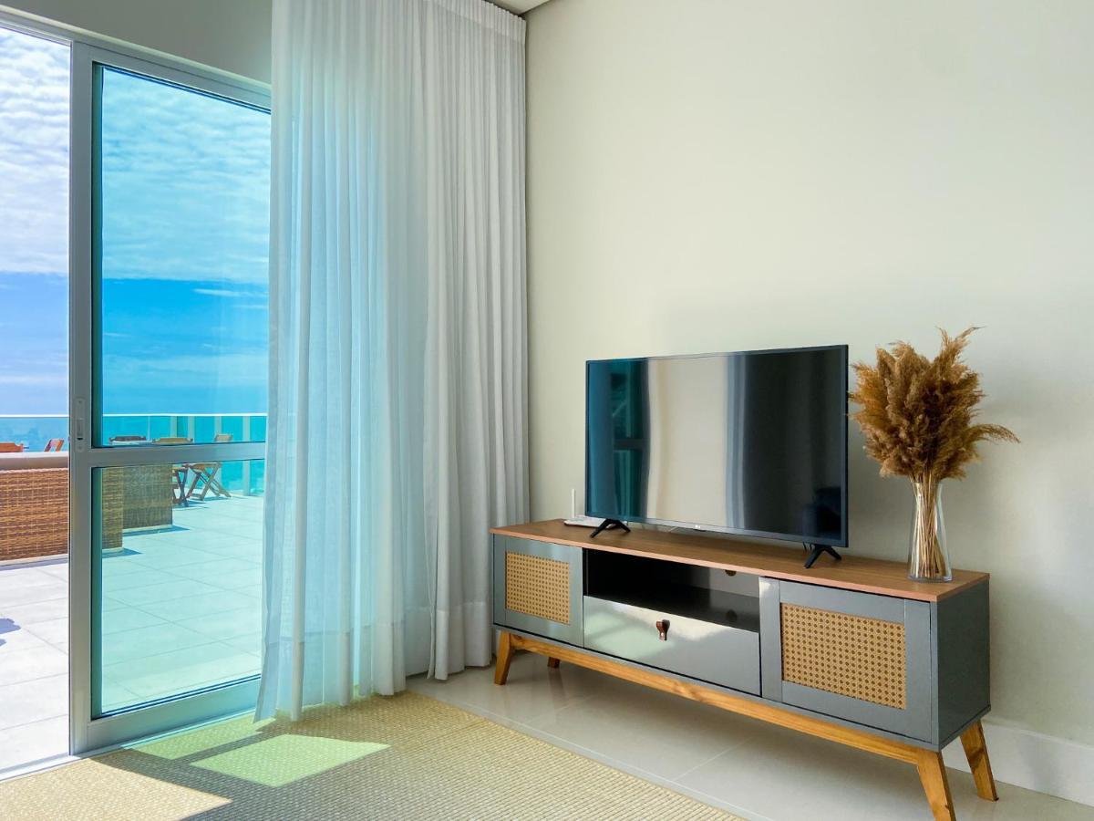 شقة Infinito - Cobertura Frente Mar Com Piscina جوفيرنادور سيلسو راموس المظهر الخارجي الصورة