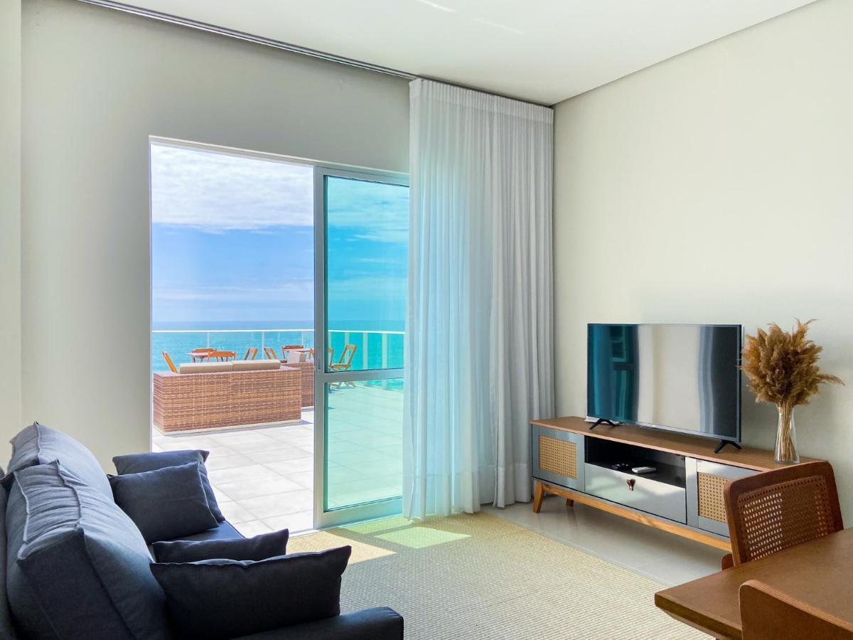 شقة Infinito - Cobertura Frente Mar Com Piscina جوفيرنادور سيلسو راموس المظهر الخارجي الصورة